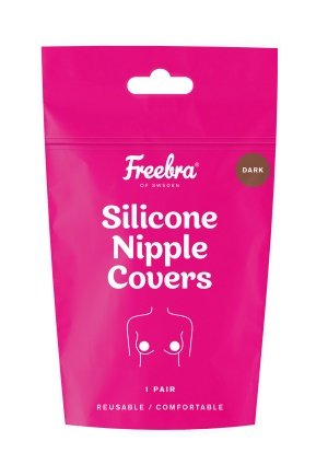 Freebra Silicone Nipple Covers Dark One size Freebra Silicone Nipple Covers Dark One size