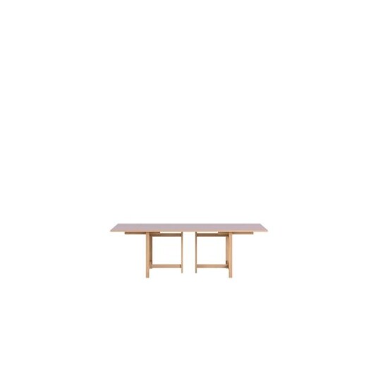 MOEBE Rektangulært Spisebord 160x90 med 2 Uttrekk Myk Lilla MOEBE Rektangulært Spisebord 160x90 med 2 Uttrekk Myk Lilla