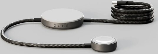 Zens Pro 2 Qi2 Trådløs Lader 15W med Apple Watch Støtte - Svart