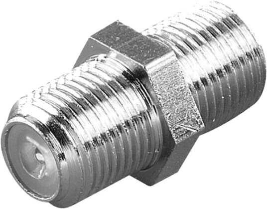 Vivanco Koaksialadapter F-Type Sølv 7mm