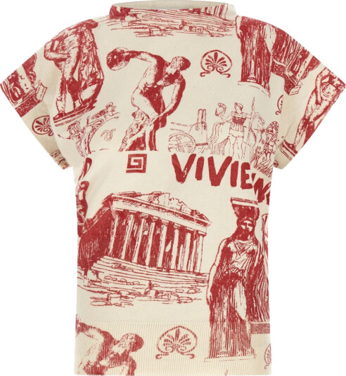 Vivienne Westwood Dame Topper Rød S,
