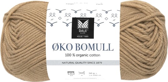 Økologisk Bomull - 330 Pampas Beige