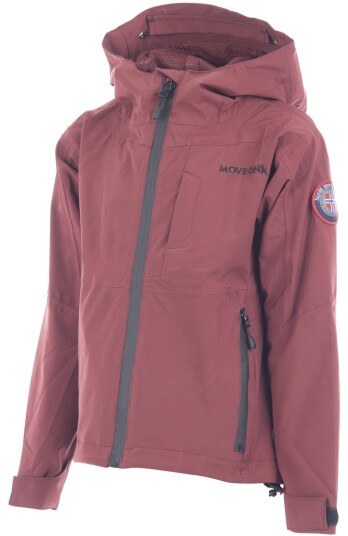 MoveOn  Lyngen Skalljakke Kids Earth Red   Earth Red 116/122 6 ÅR