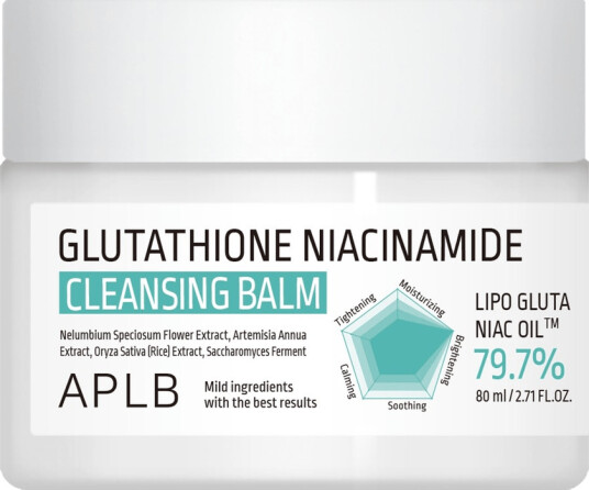 APLB Glutathione Niacinamide Cleansing Balm 80ml APLB Glutathione Niacinamide Cleansing Balm 80ml