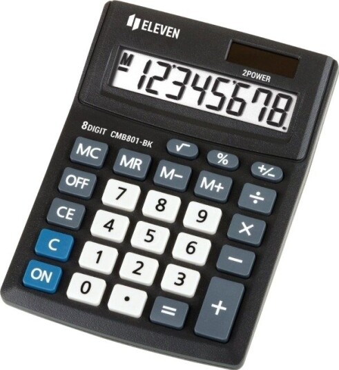 Eleven CMB801-BK Office Kalkulator Svart