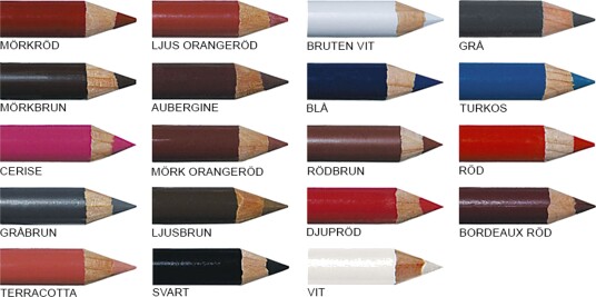 Grimas Makeup Penn   Mørk Oransjerød