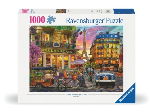 Puslespill 1000 Paris Ved Daggry Ravensburger