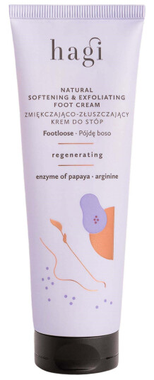 Hagi Natural Softening & Exfoliationg Foot Cream 75 ml Hagi Natural Softening & Exfoliationg Foot Cream 75 ml