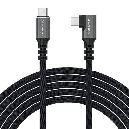 Wozinsky WPS2 USB C Thunderbolt 4 240W 2m Black Wozinsky WPS2 USB C Thunderbolt 4 240W 2m Black
