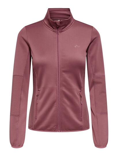 Only Play Onpjetta Hn Fz Ls Fleece Jck Noos   Pink   XS