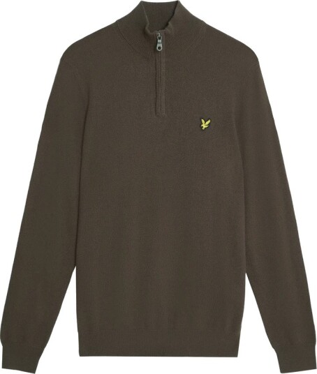 Lyle & Scott cotton merino quarter zip jumper Lyle & Scott cotton merino quarter zip jumper