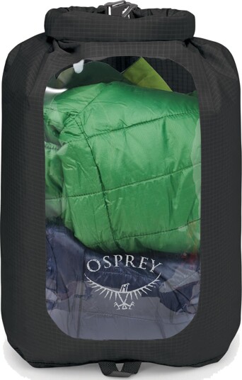 Osprey Dry Sack 12 With Window OneSize, Black Osprey Dry Sack 12 With Window OneSize, Black
