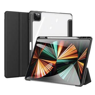 iPad Pro 12.9 2022/2021/2020/2018 Dux Ducis Toby Tri-Fold Smart Folio-etui Svart