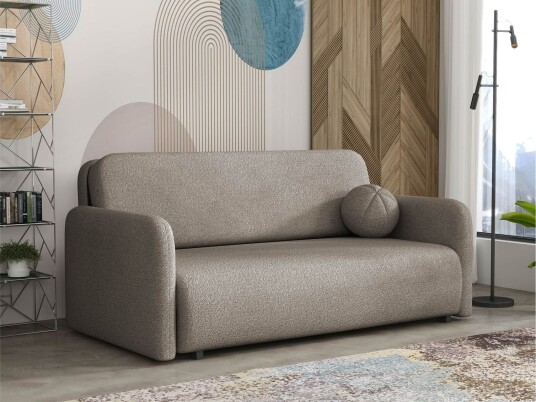 Ajmeri Sovesofa 3 seter i Bouclé Grå