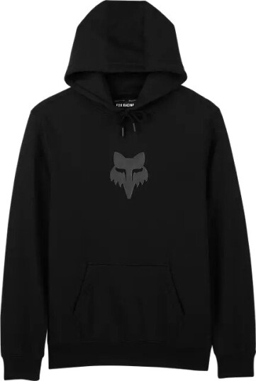 Fox Men's Fox Head Pullover Hoodie Black/black XL Fox Men's Fox Head Pullover Hoodie Black/black XL
