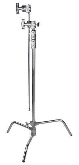 Kupo CL-40MK 40" Master C-Stand Silver w/Sliding Leg Kit & Q-Release System