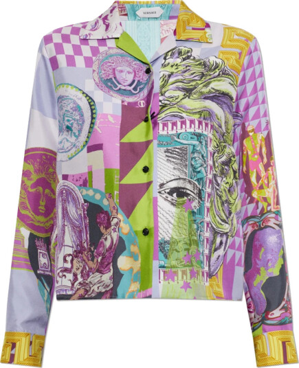 Versace Dame Bluser & Skjorter Flerfarget M,