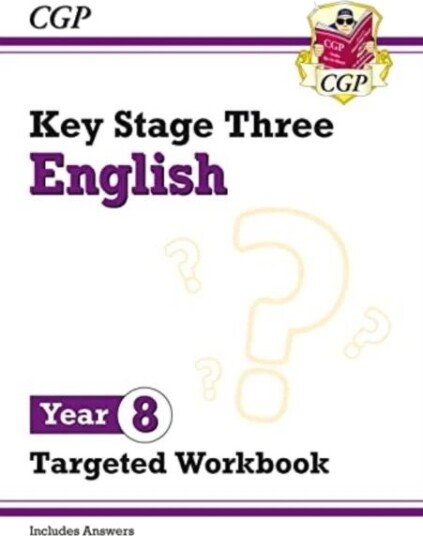 Ks3 English Year 8 Targeted Workbook (With Answers) Av Cgp Books
