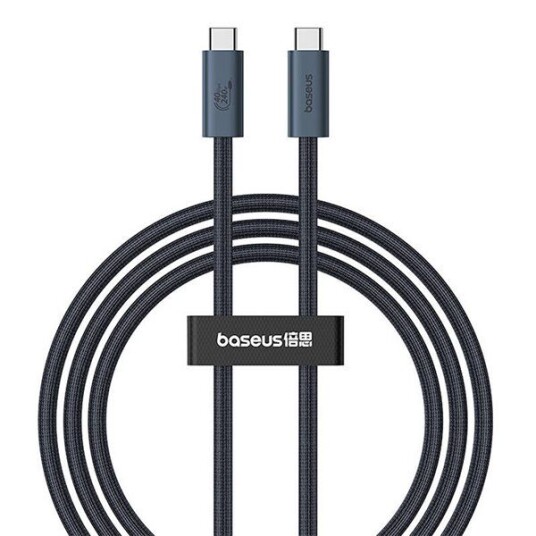 Baseus Flash 240W Hurtiglading USB-C 1m Sort Baseus Flash 240W Hurtiglading USB-C 1m Sort