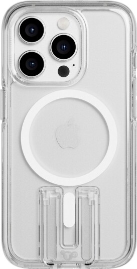 Tech21 Evo Crystal Kick MagSafe deksel til iPhone 15 Pro Hvit