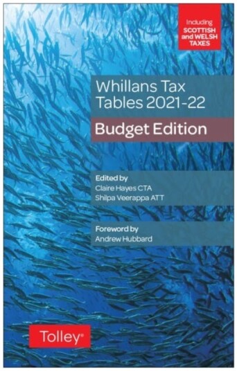Whillans's Tax Tables 202122 (Budget edition)