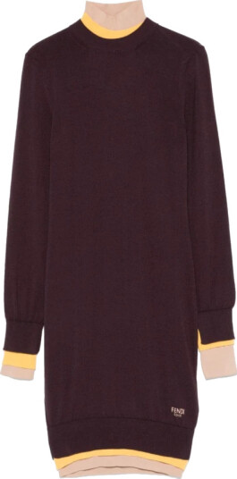 Fendi Dame Kjoler Lilla S, Fendi Dame Kjoler Lilla S,