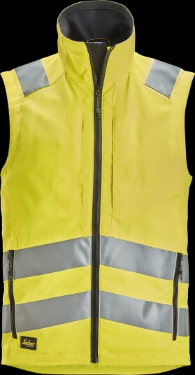 Snickers Workwear Vest 4534-6600 Varsel, Gul XS