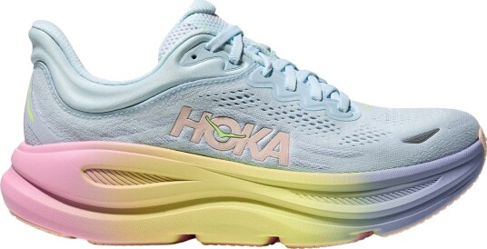 Hoka Women"s Bondi 9 Glimmering Blue/Overcast 38 Hoka Women"s Bondi 9 Glimmering Blue/Overcast 38