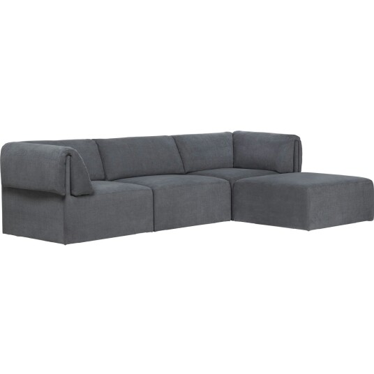 Gubi Wonder Sofa 3 Seters Sjeselong Hot Madison 1294/096 FC
