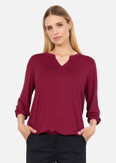 Soya Concept Sc-Marica 338 Dark Red M T-Shirts Soya Concept Sc-Marica 338 Dark Red M T-Shirts
