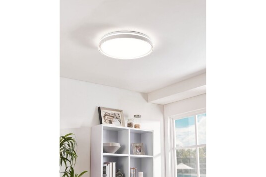 Taklampe Eglo Seluci Hvit Klar Hvit Taklampe Eglo Seluci Hvit Klar Hvit