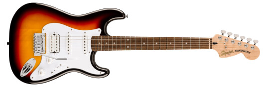 Squier Affinity Stratocaster Junior Hss Lf 3-Color Sunburst Squier Affinity Stratocaster Junior Hss Lf 3-Color Sunburst
