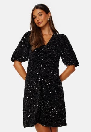 Bubbleroom Occasion Evy Sparkling Dress Black 2XL