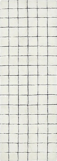 Lorena Canals Woolable Rug Runner Mosaic Natural   Cream   80X 230CM