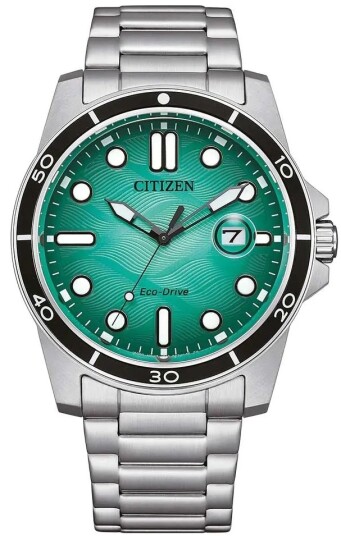 Citizen Herreklokke AW1816 89L Eco Drive Grønn/Stål Ø41.5 mm Citizen Herreklokke AW1816 89L Eco Drive Grønn/Stål Ø41.5 mm