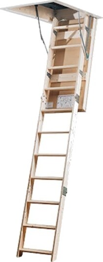 Loftstrapp Bygg1 Lex 30 Hvit
