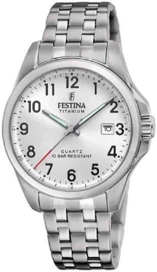 Festina Herreklokke F20696 1 Titanium Sølvfarget/Titan Ø41 mm