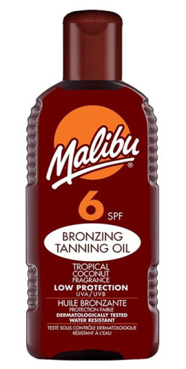 Malibu Bronzing Solkrem SPF6 200ml for Lett Bruning Malibu Bronzing Solkrem SPF6 200ml for Lett Bruning