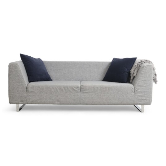 Bo Concept Nyrenset Lys grå 3-seter sofa