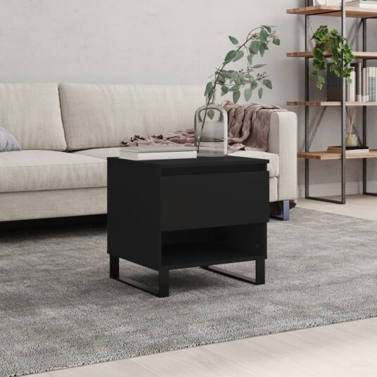  Salongbord svart 50x46x50 cm konstruert tre 8721012112377