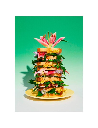 Supermercat Dagwood-Flower-Sandwich - Multi/patterned - 70X100CM