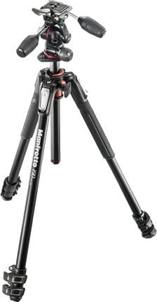 Manfrotto 190XPRO3 Tripod Kit with X-PRO 3-Way Head MK190XPRO3-3W
