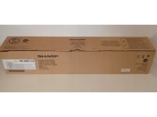 Sharp Toner Cartridge Yel Polaris 3 Mx80gtya