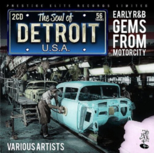 Diverse Artister The Soul Of Detroit CD Diverse Artister The Soul Of Detroit CD