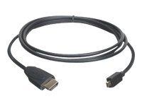 IOGEAR High Speed Micro HDMI Cable with Ethernet - HDMI-kabel med Ethernet - 2 m IOGEAR High Speed Micro HDMI Cable with Ethernet - HDMI-kabel med Ethernet - 2 m