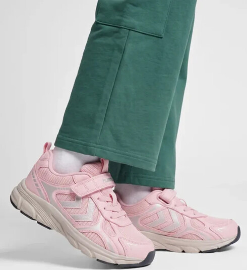 Hummel Sko Innsats One VC Jr Pale Lilac Hummel 34 Sko Beige Rosa Sølv