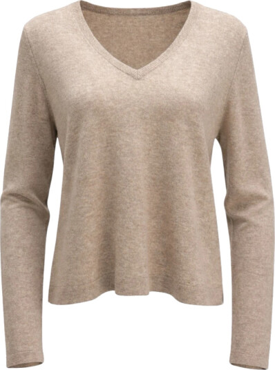 Amuse Dame Strikkevarer Beige L, Amuse Dame Strikkevarer Beige L,