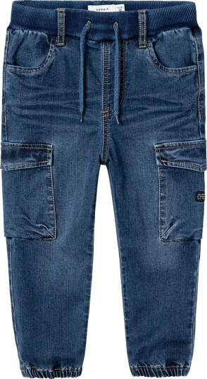 Name It Mini Jeans nmmBen Baggy R Cargo 9770 yt Blå