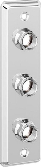 Trio Perfekta 8505118 Veggbrikke 3-Hulls, 60Cc