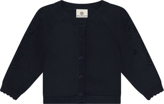 En Fant Strikket Cardigan Parisian Night (62 / 3 mnd)
